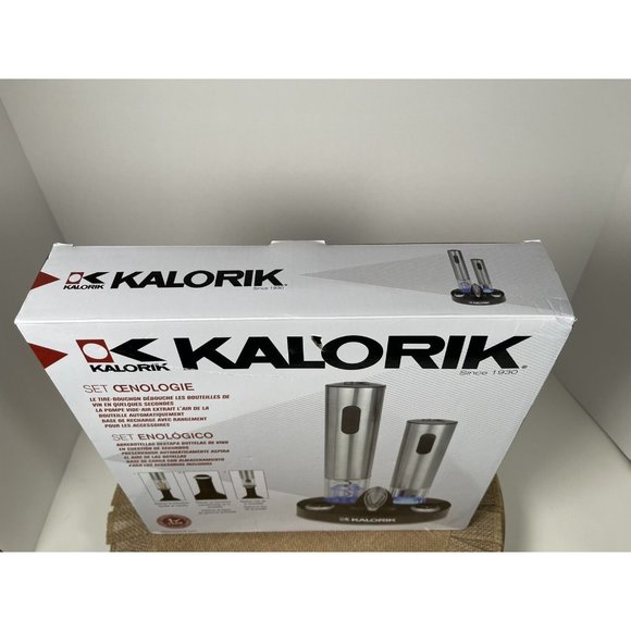 KALORIK Wine Center Opener Preserver Vacuum Seal and Charging Base NEW in Box - Picture 14 of 15